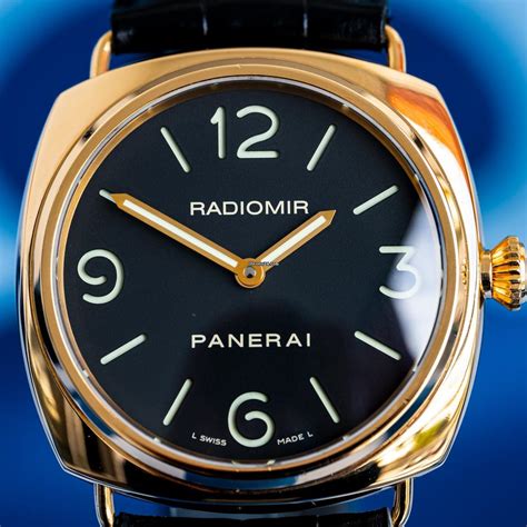 panerai radiomir rose gold watch|Panerai Radiomir Rose gold .